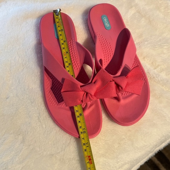 Oka B kira flip flaps Sandals with Cushioned Sole size 10 - Picture 6 of 8